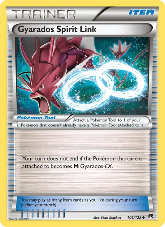 Gyarados Spirit Link 101 BREAKpoint Pokesingles