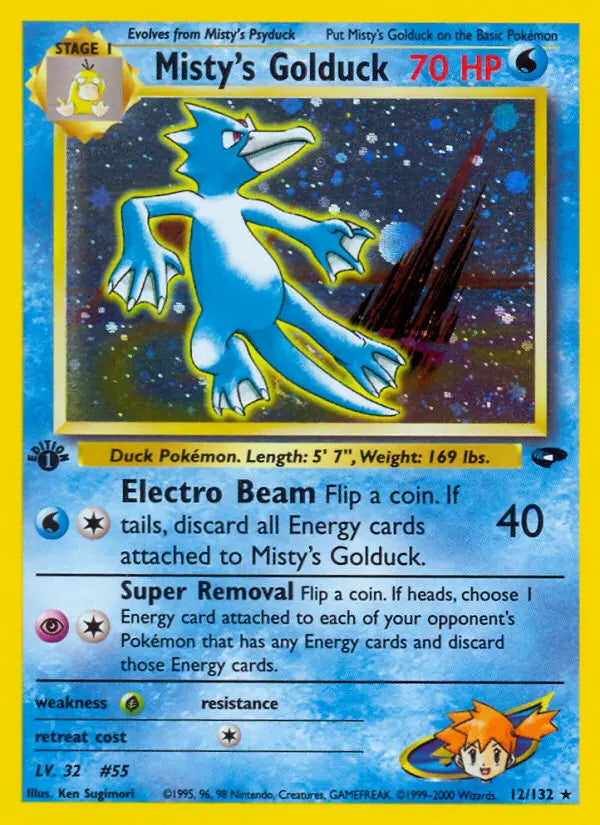 Misty's Golduck 12 Gym Challenge Pokesingles