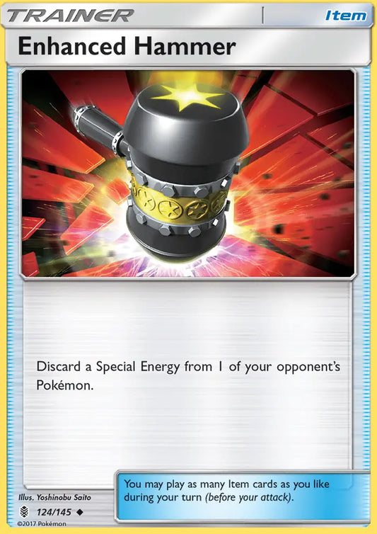 Enhanced Hammer 124 Guardians Rising Pokesingles