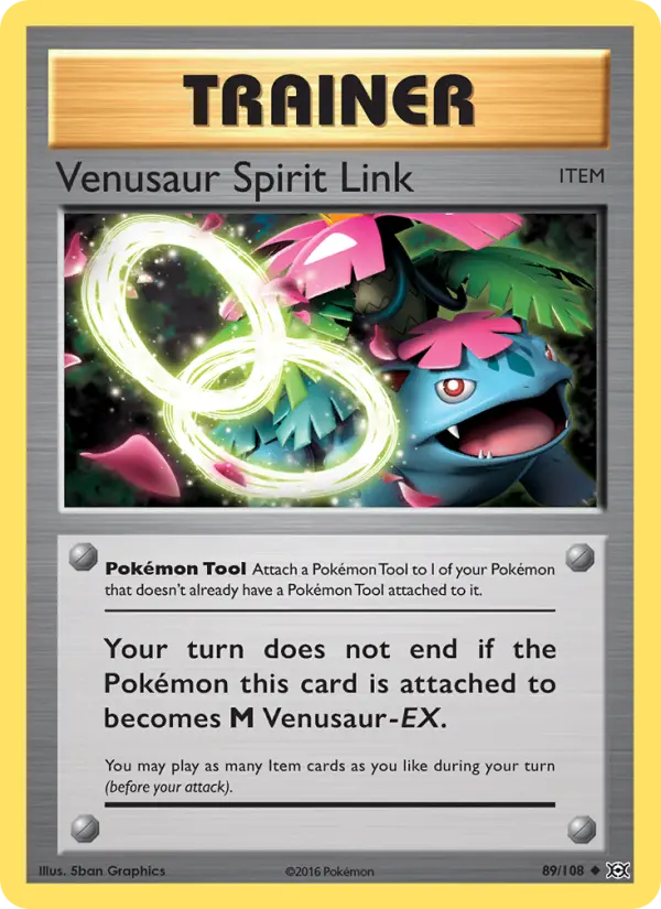 Venusaur Spirit Link 89 Evolutions Pokesingles