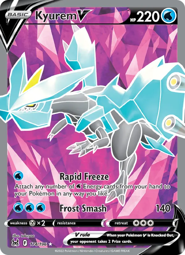 Kyurem V 174 Lost Origin Pokesingles