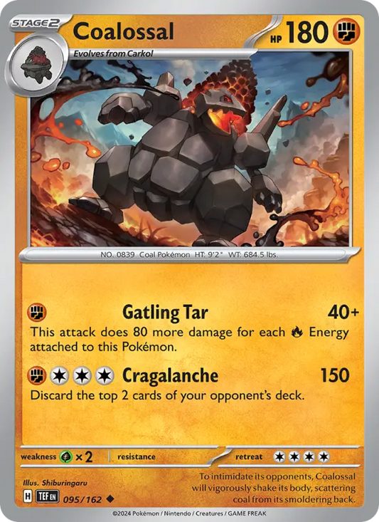 Coalossal 95 Temporal Forces Pokesingles