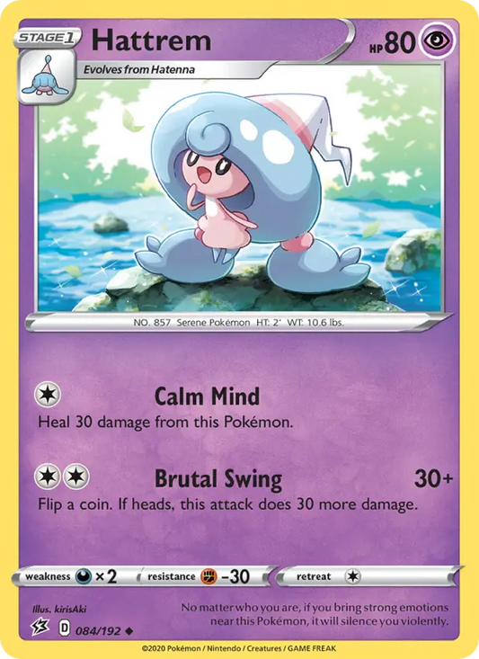 Hattrem 84 Rebel Clash Pokesingles