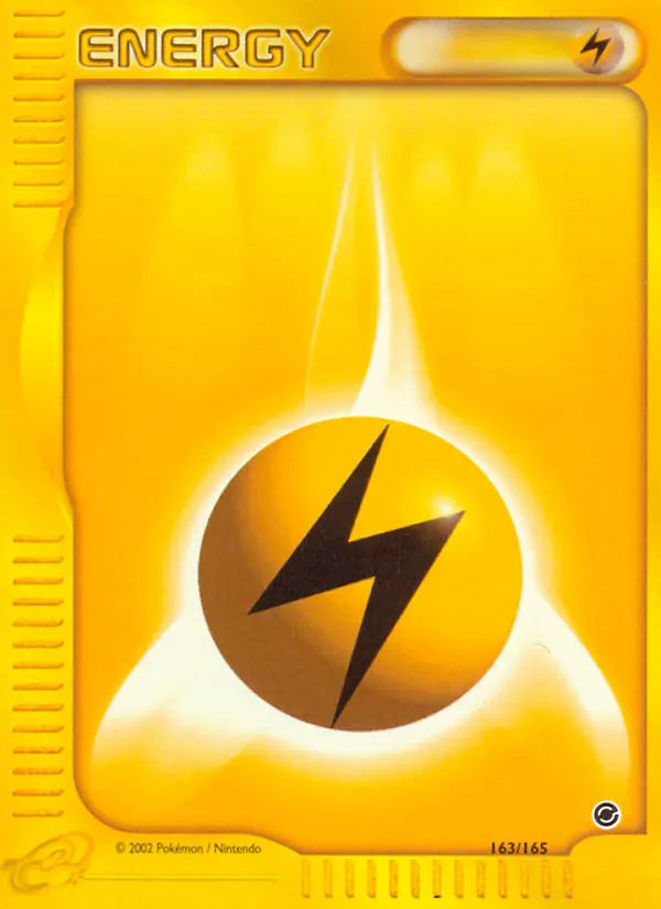Lightning Energy 163 Expedition Base Set Pokesingles