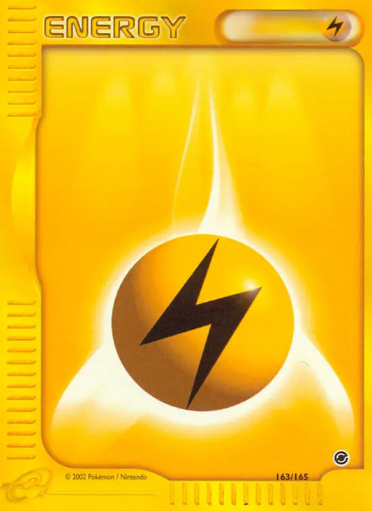 Lightning Energy 163 Expedition Base Set Pokesingles