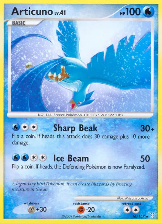 Articuno 16 Supreme Victors Pokesingles