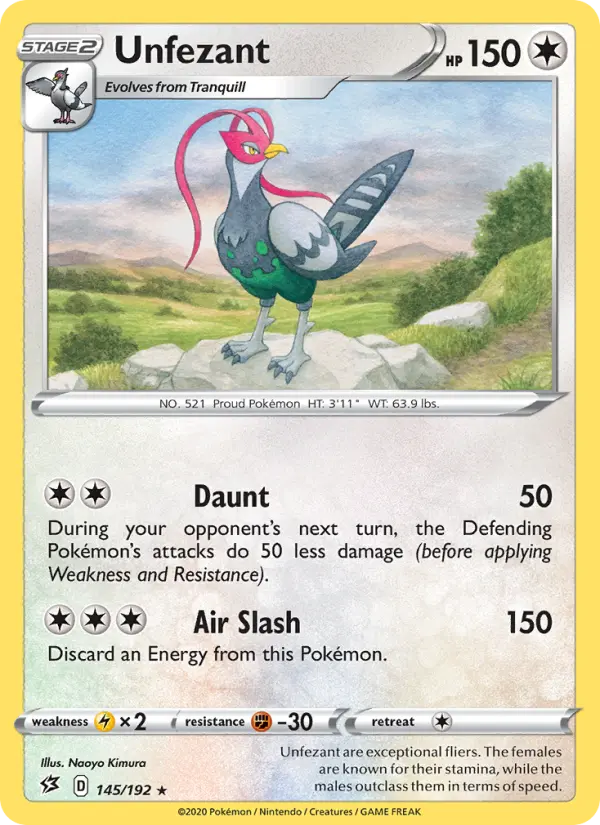 Unfezant 145 Rebel Clash Pokesingles