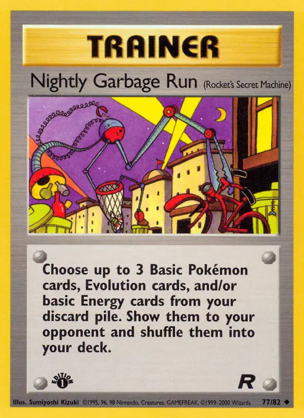 Nightly Garbage Run 77 Team Rocket Pokesingles