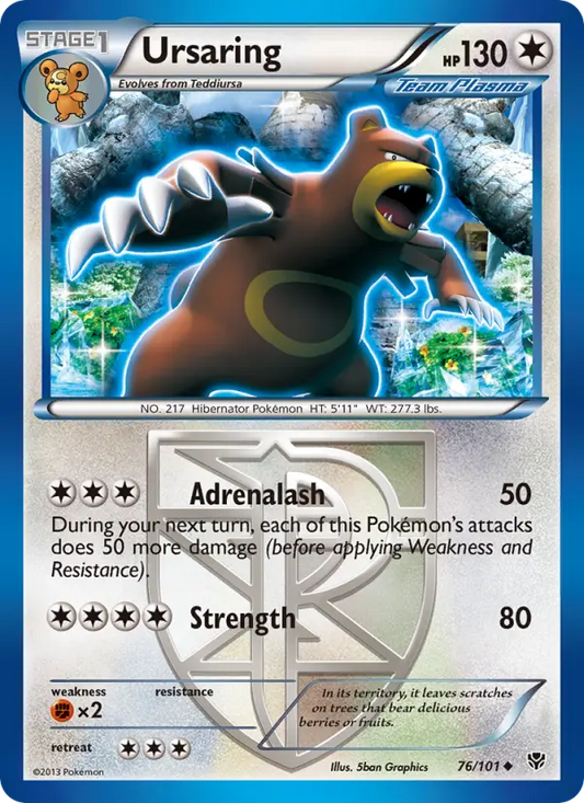 Ursaring 76 Plasma Blast Pokesingles