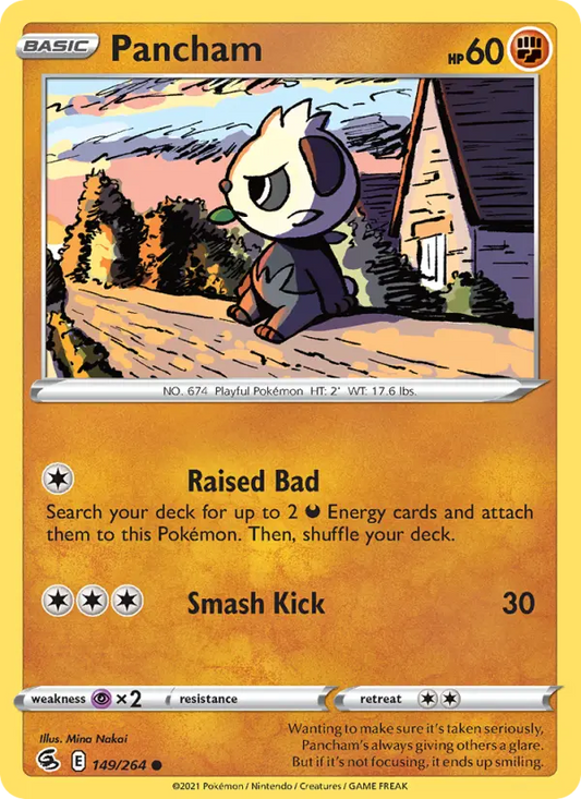 Pancham 149 Fusion Strike Pokesingles