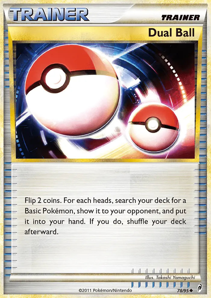 Dual Ball 78 Call of Legends Pokesingles