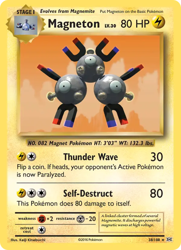 Magneton 38 Evolutions Pokesingles