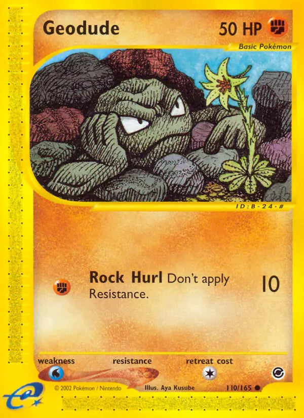 Geodude 110 Expedition Base Set Pokesingles