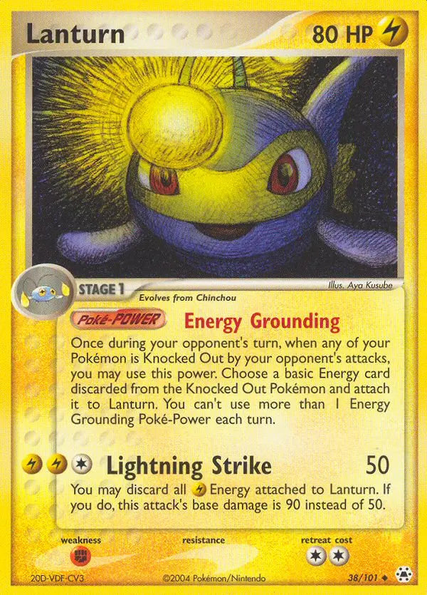 Lanturn 38 Hidden Legends Pokesingles