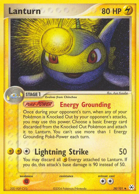 Lanturn 38 Hidden Legends Pokesingles