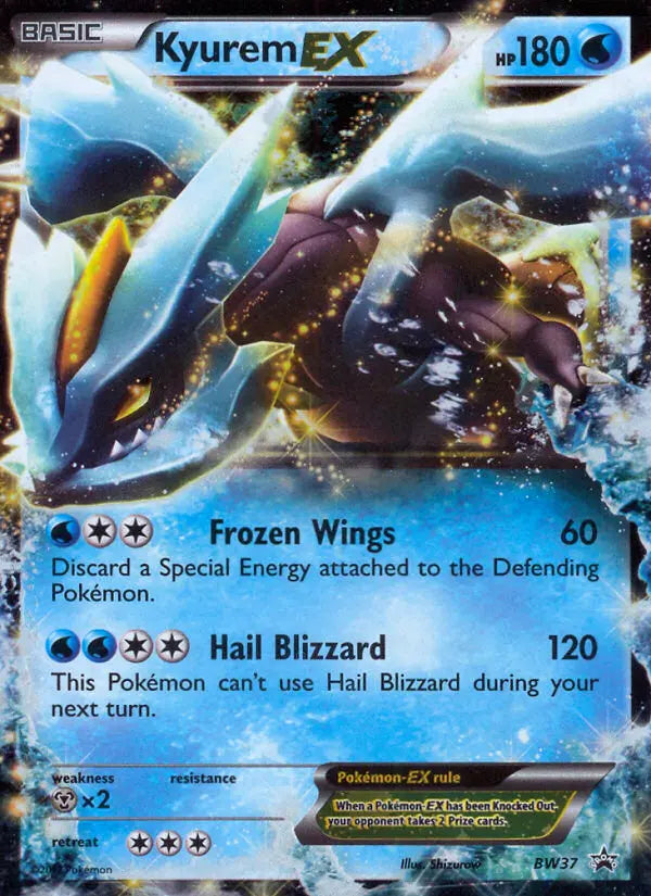 Kyurem-EX BW37 BW Black Star Promos Pokesingles