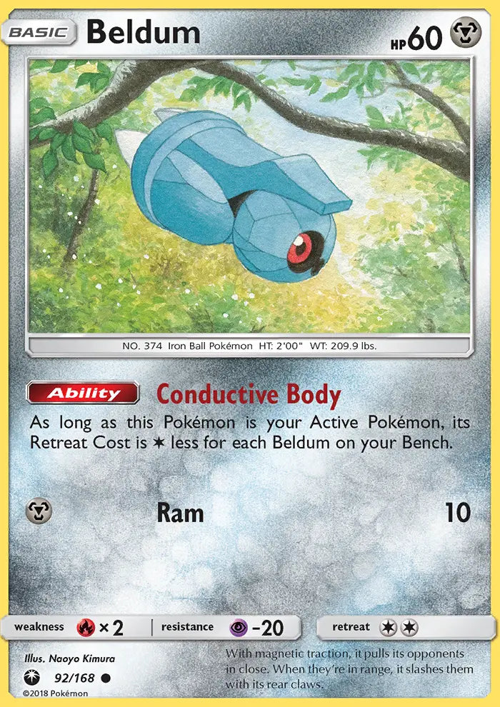 Beldum 92 Celestial Storm Pokesingles