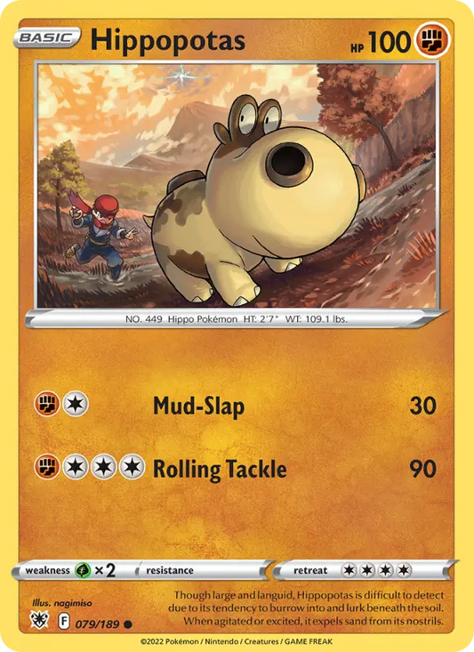 Hippopotas 79 Astral Radiance Pokesingles
