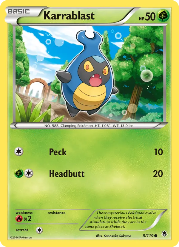 Karrablast 8 Phantom Forces Pokesingles