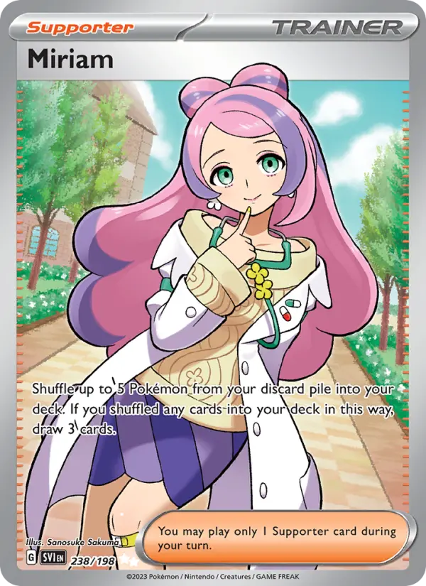 Miriam 238 Scarlet & Violet Pokesingles