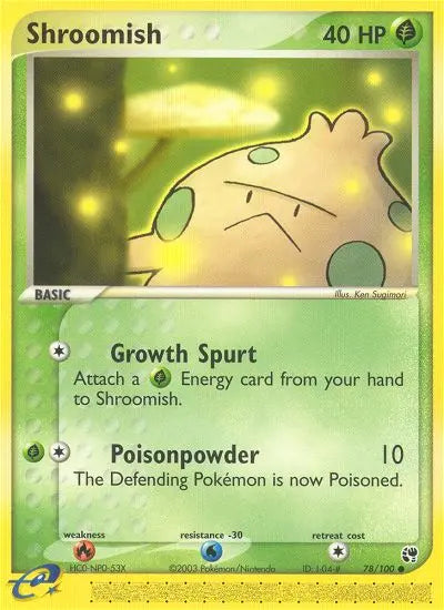 Shroomish 78 Sandstorm Pokesingles