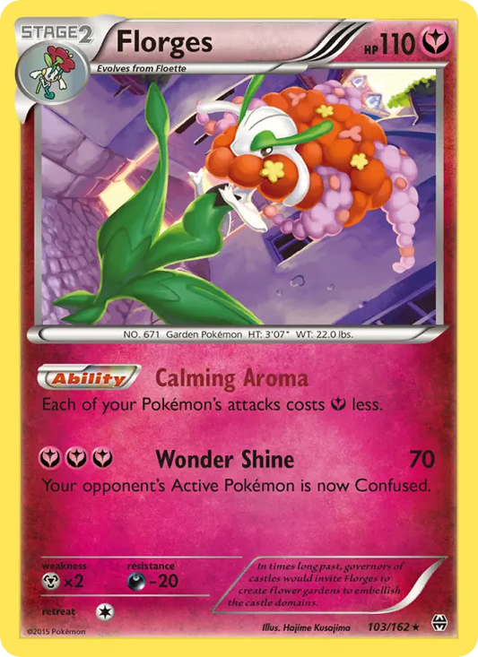 Florges 103 BREAKthrough Pokesingles