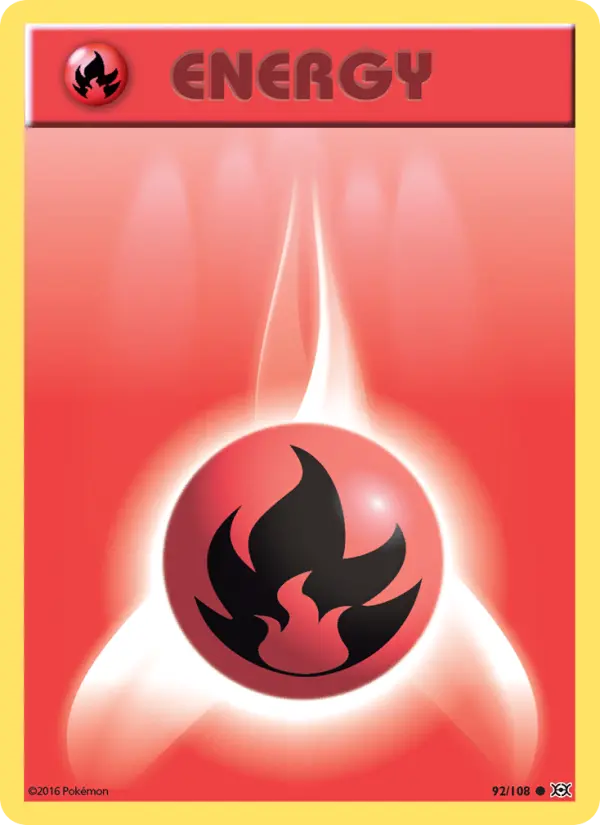 Fire Energy 92 Evolutions Pokesingles