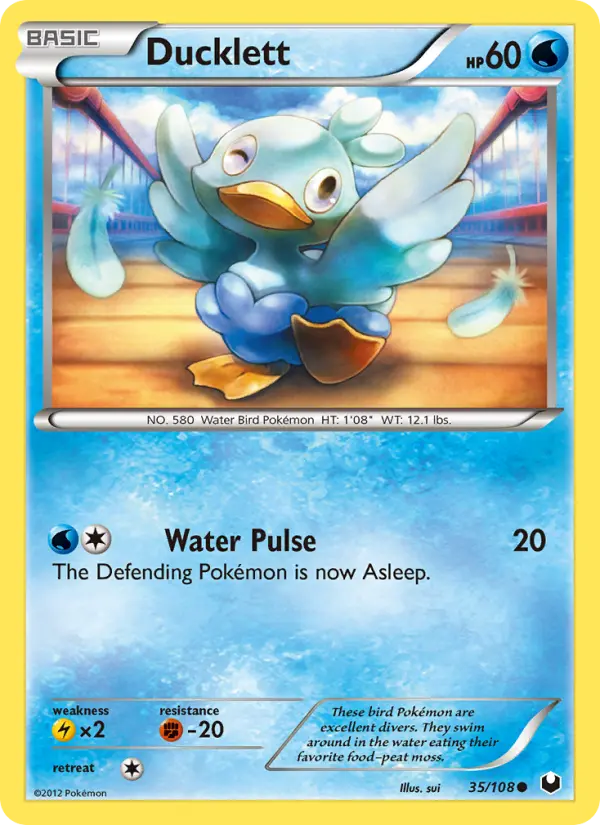 Ducklett 35 Dark Explorers Pokesingles