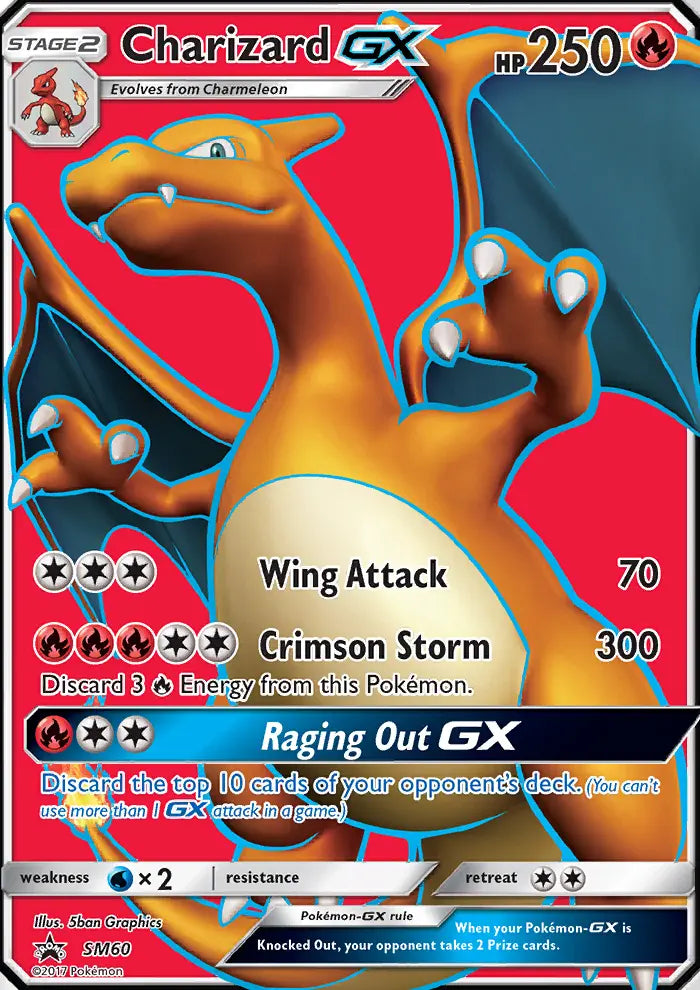 Charizard GX SM60 SM Black Star Promos Pokesingles
