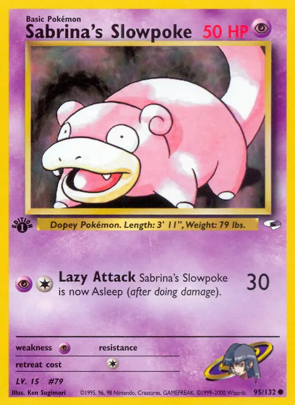 Sabrina's Slowpoke 95 Gym Heroes Pokesingles