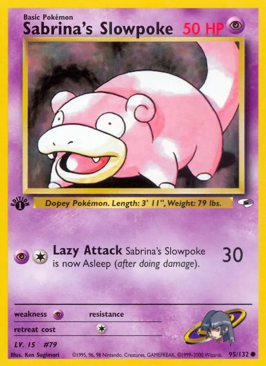 Sabrina's Slowpoke 95 Gym Heroes Pokesingles
