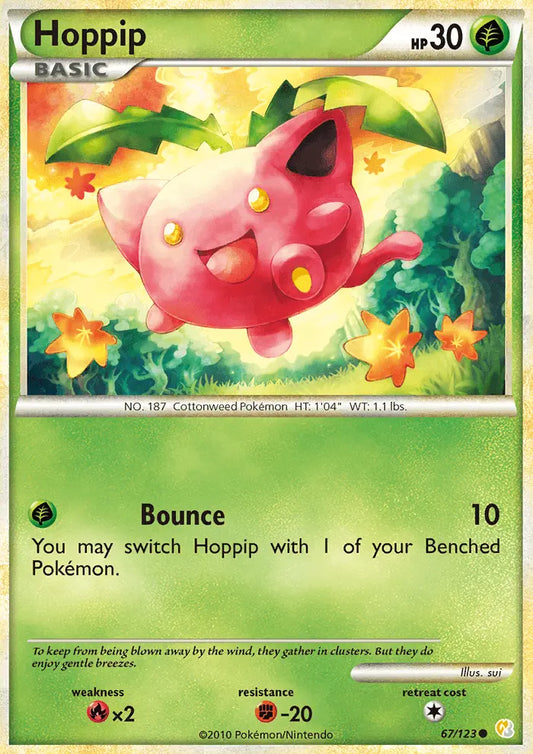 Hoppip 67 HeartGold SoulSilver Pokesingles