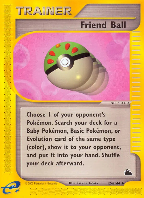 Friend Ball 126 Skyridge Pokesingles