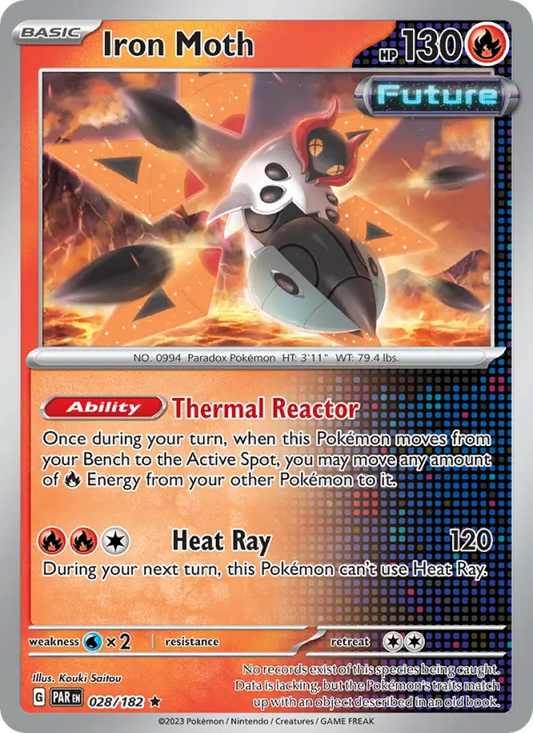 Iron Moth 28 Paradox Rift Pokesingles