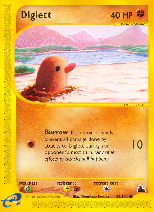 Diglett 50 Skyridge Pokesingles