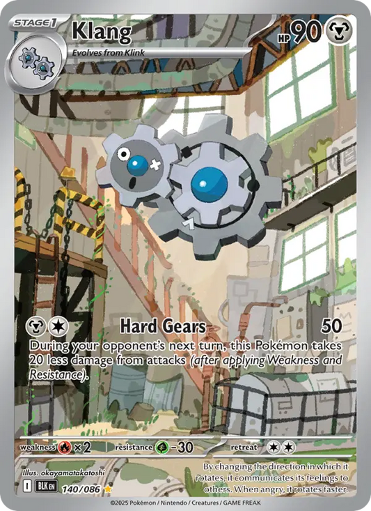 Klang 140 Black Bolt Pokesingles