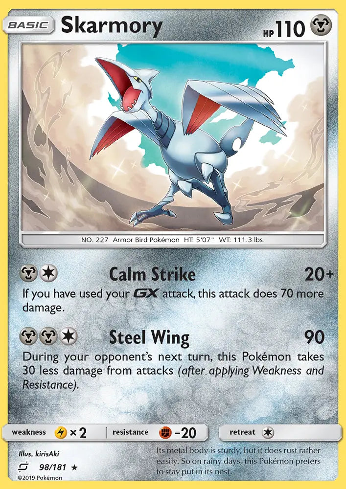 Skarmory 98 Team Up Pokesingles
