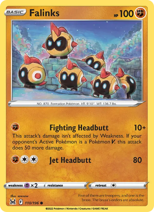 Falinks 110 Lost Origin Pokesingles