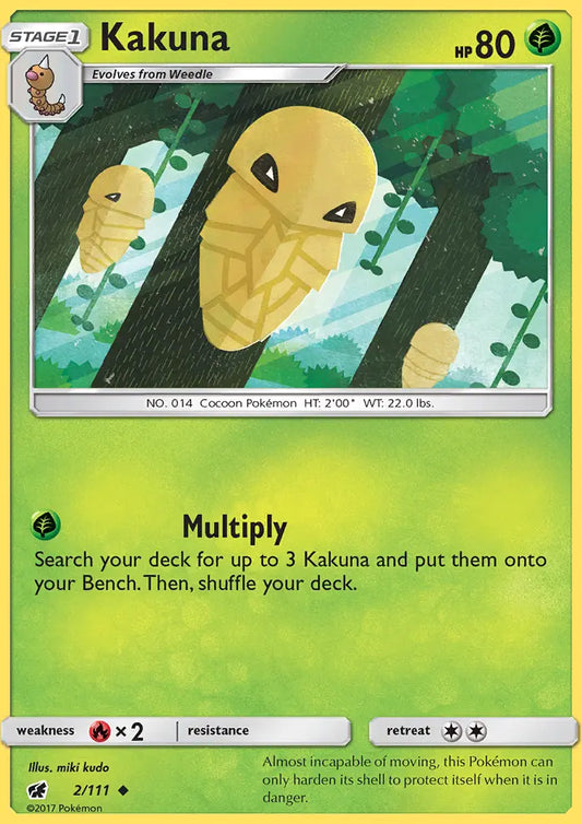 Kakuna 2 Crimson Invasion Pokesingles