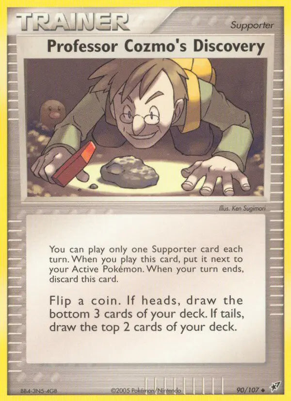 Professor Cozmo's Discovery 90 Deoxys Pokesingles