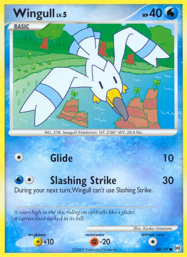 Wingull 80 Arceus Pokesingles