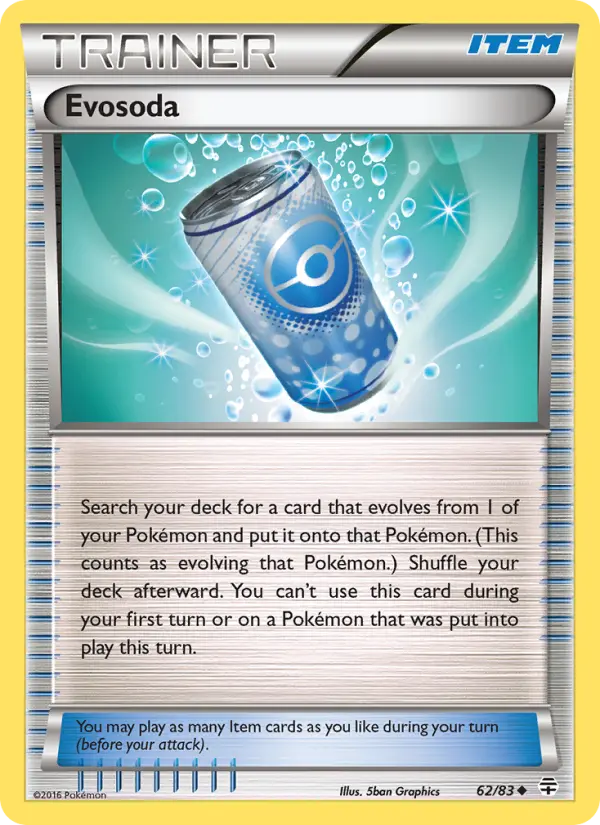 Evosoda 62 Generations Pokesingles