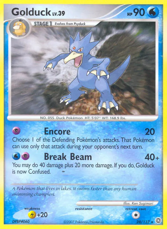 Golduck 28 Secret Wonders Pokesingles