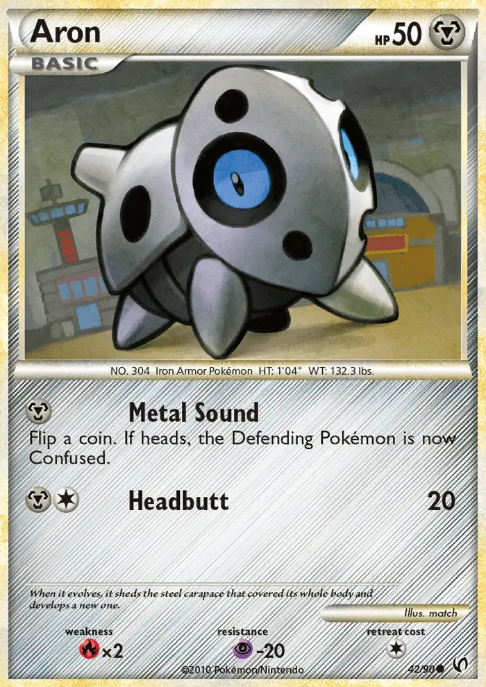 Aron 42 Undaunted Pokesingles