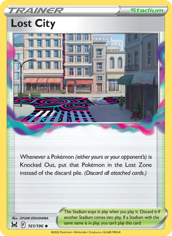 Lost City 161 Lost Origin Pokesingles