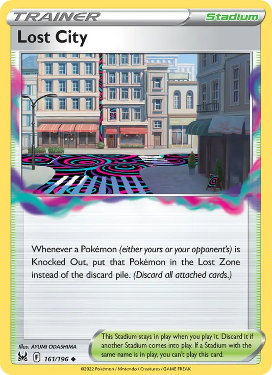 Lost City 161 Lost Origin Pokesingles