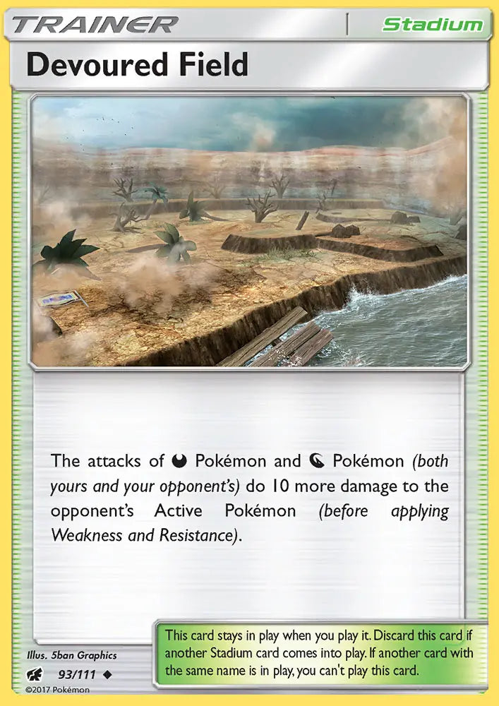Devoured Field 93 Crimson Invasion Pokesingles