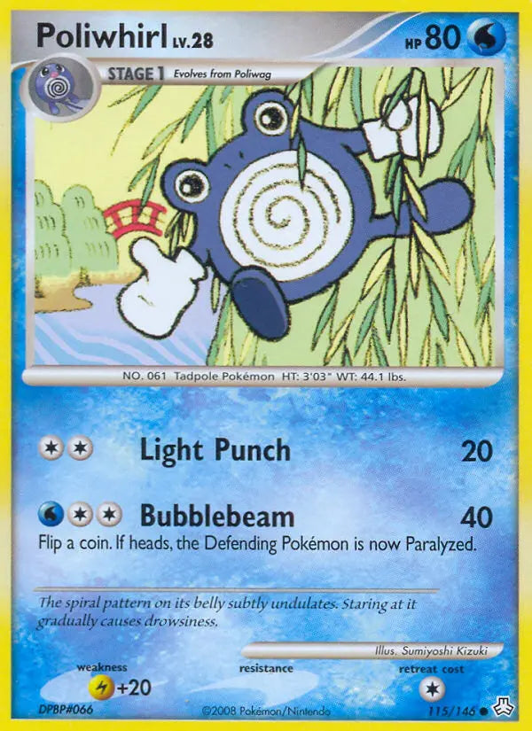 Poliwhirl 115 Legends Awakened Pokesingles
