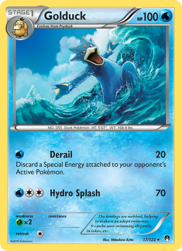 Golduck 17 BREAKpoint Pokesingles