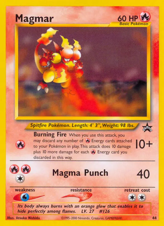 Magmar 44 Wizards Black Star Promos Pokesingles